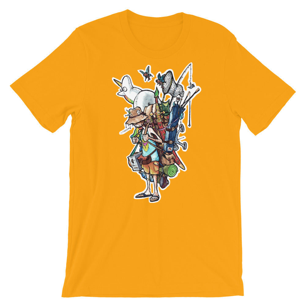Festival Kurzarm-Unisex-T-Shirt
