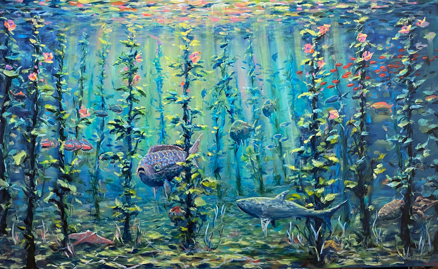 „Unter der Oberfläche“ Original