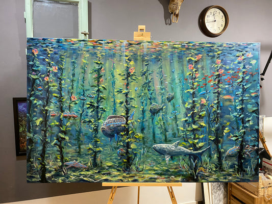 „Unter der Oberfläche“ Original