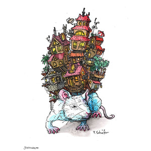 'Rat Kingdom' Art Print