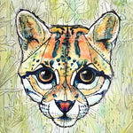 'Ocelot' Art Print