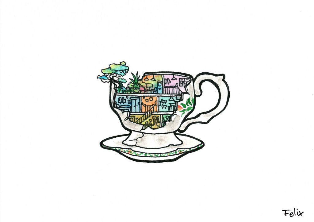 'Teacup Apartment' Original