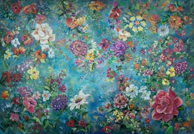 Kunstdruck 'The Flower Void'