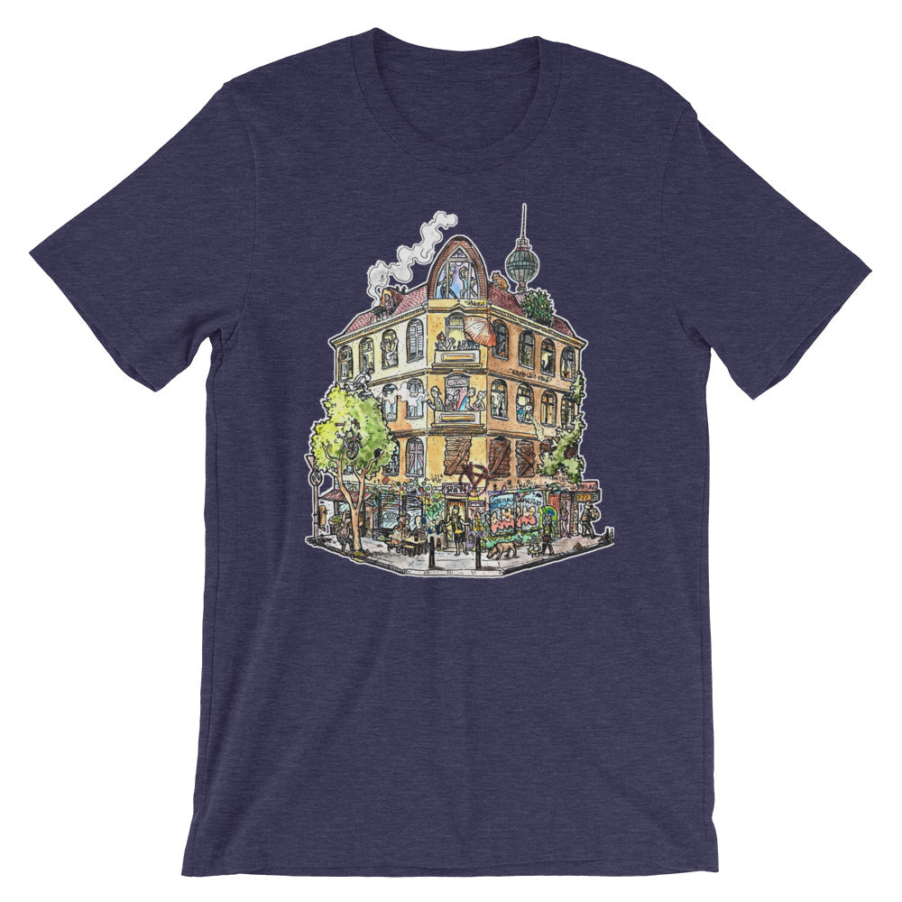 Berlin Eckhaus Kurzarm Unisex T-Shirt