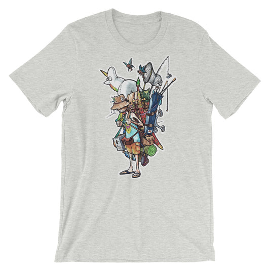Festival Kurzarm-Unisex-T-Shirt