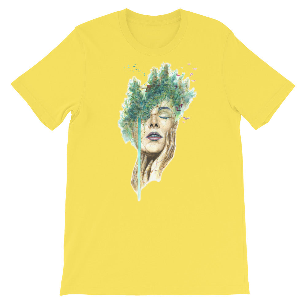 The Bird Nest. Kurzärmeliges Unisex T-Shirt