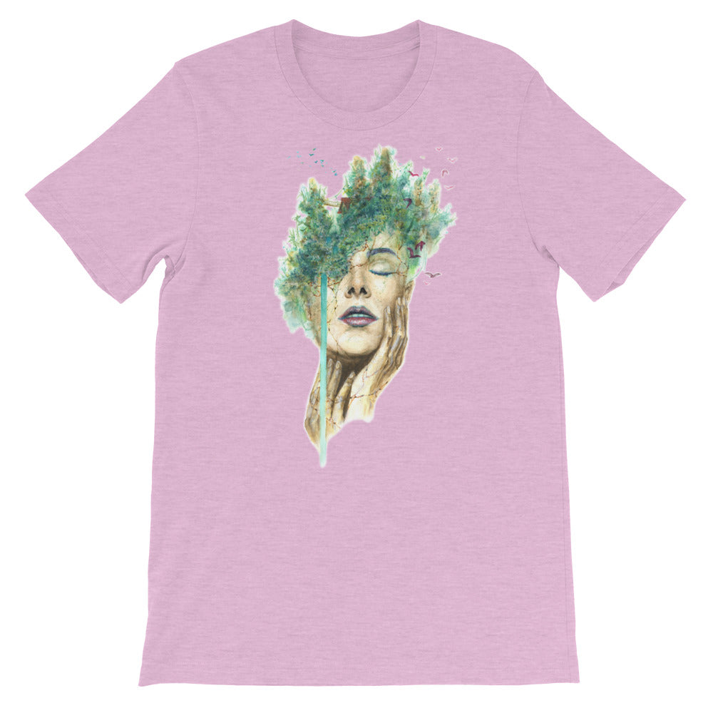 The Bird Nest. Kurzärmeliges Unisex T-Shirt