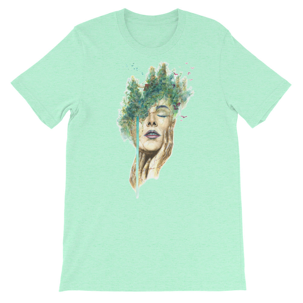 The Bird Nest. Kurzärmeliges Unisex T-Shirt