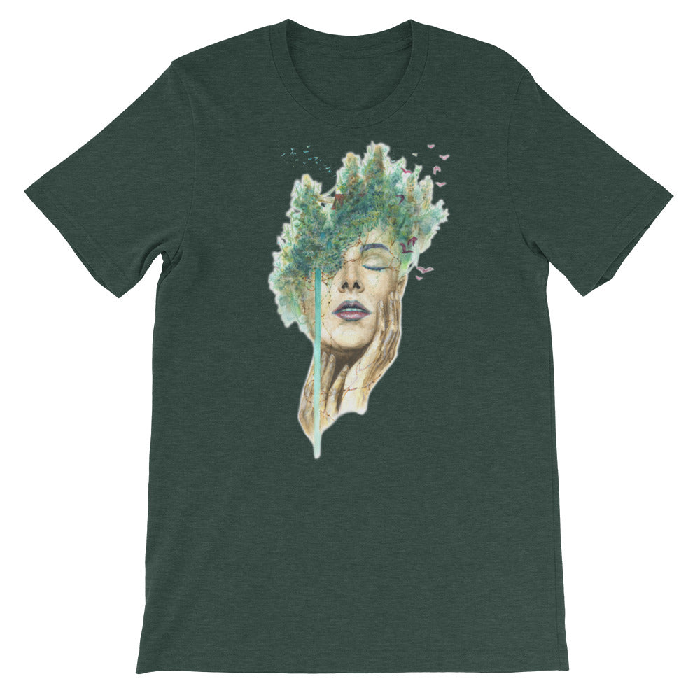 The Bird Nest. Kurzärmeliges Unisex T-Shirt