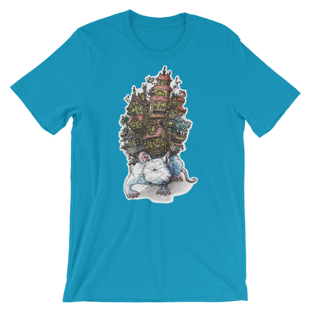 Rattenkönig Kurzarm-Unisex T-Shirt