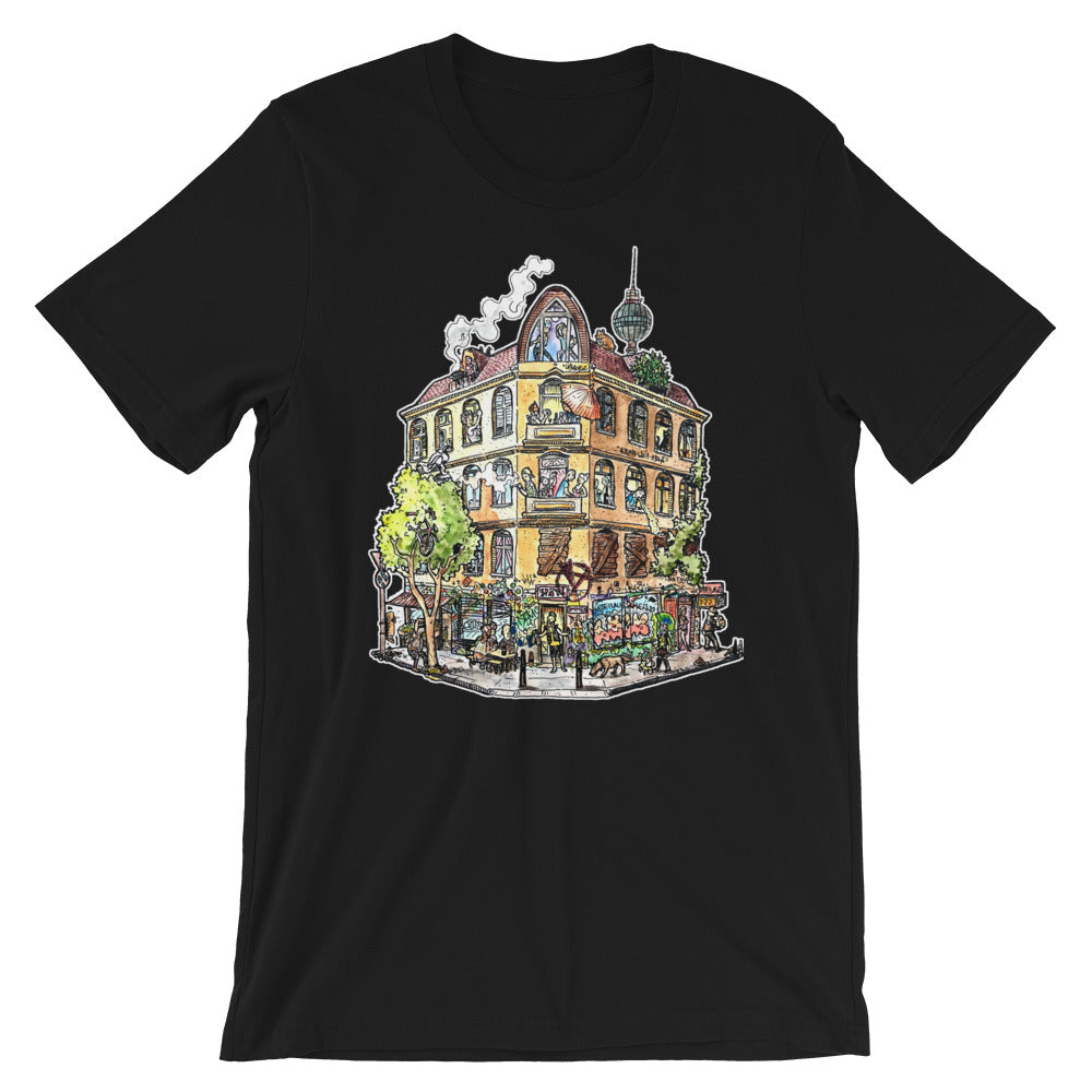 Berlin Eckhaus Kurzarm Unisex T-Shirt