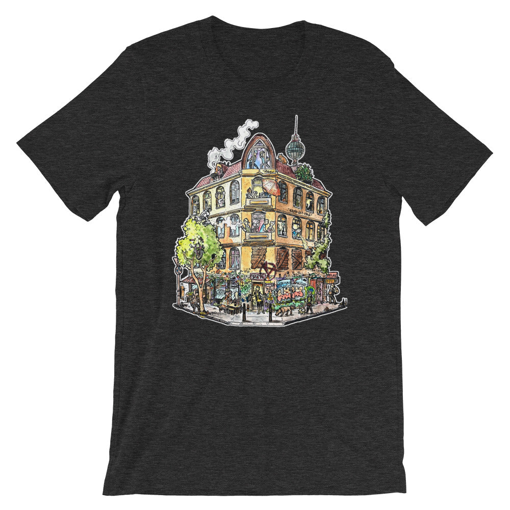 Berlin Eckhaus Kurzarm Unisex T-Shirt