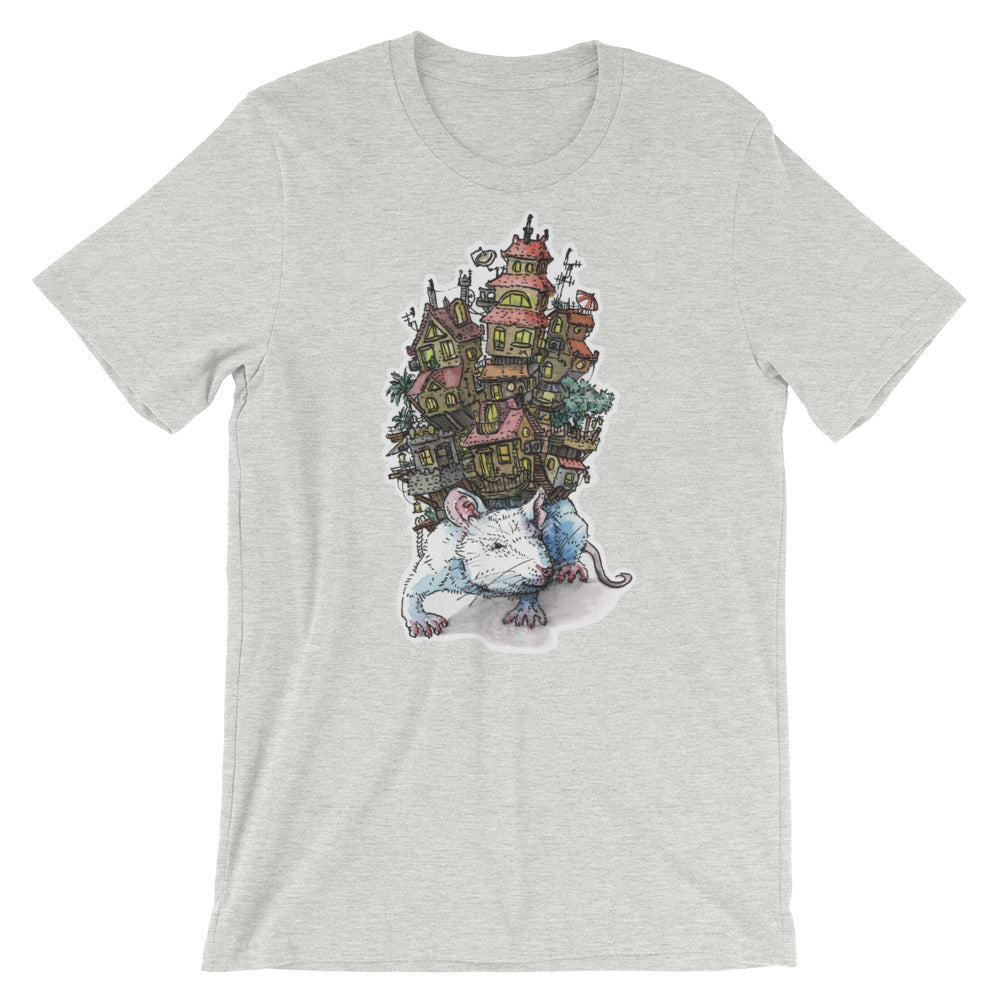 Rattenkönig Kurzarm-Unisex T-Shirt