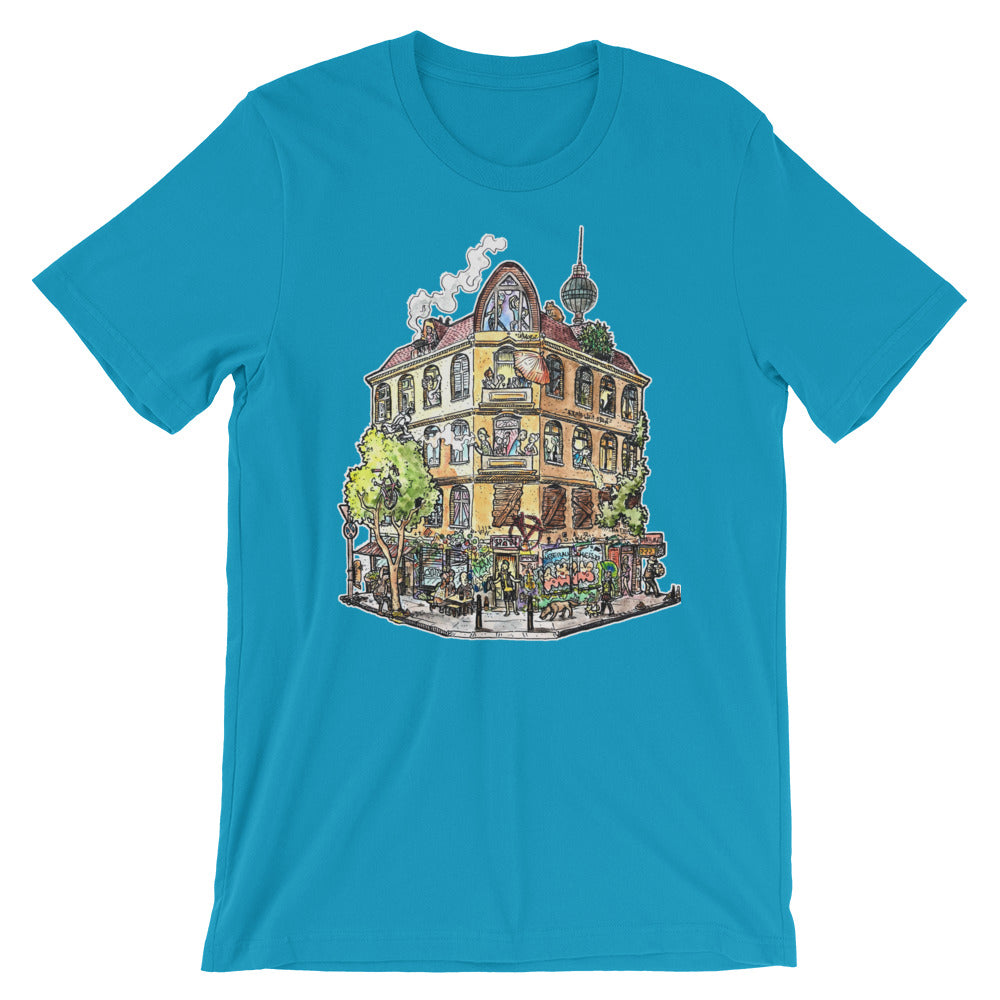 Berlin Eckhaus Kurzarm Unisex T-Shirt