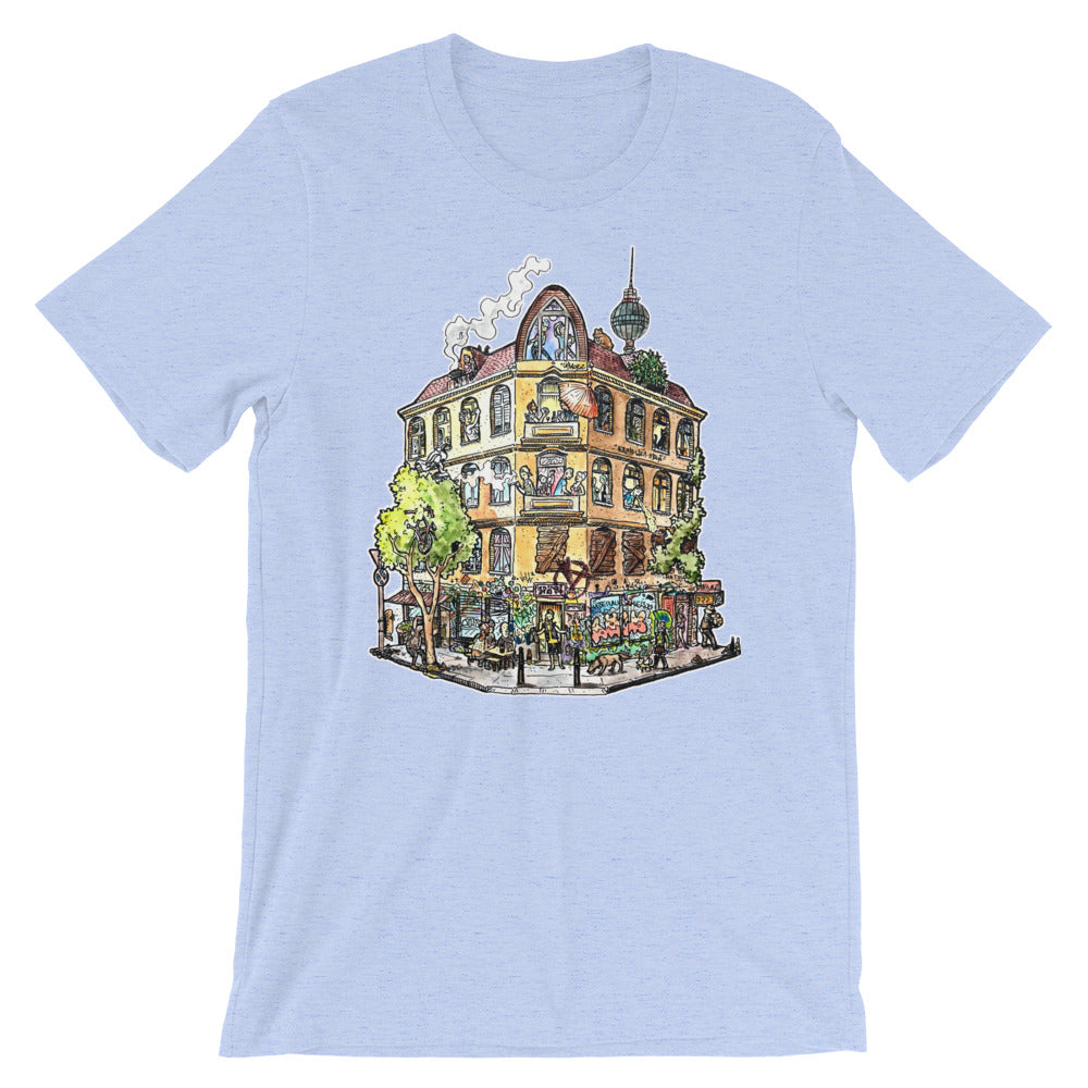 Berlin Eckhaus Kurzarm Unisex T-Shirt