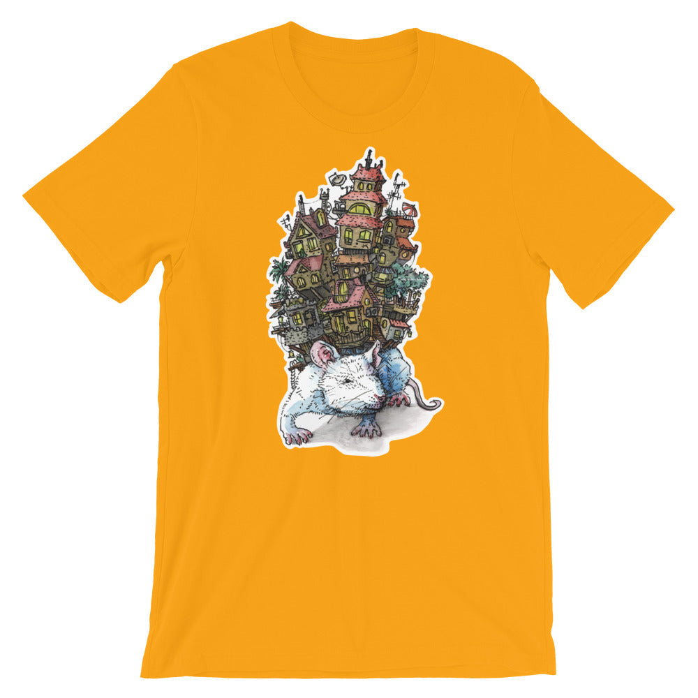 Rattenkönig Kurzarm-Unisex T-Shirt