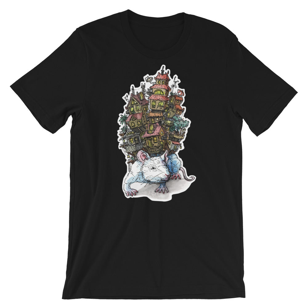 Rattenkönig Kurzarm-Unisex T-Shirt