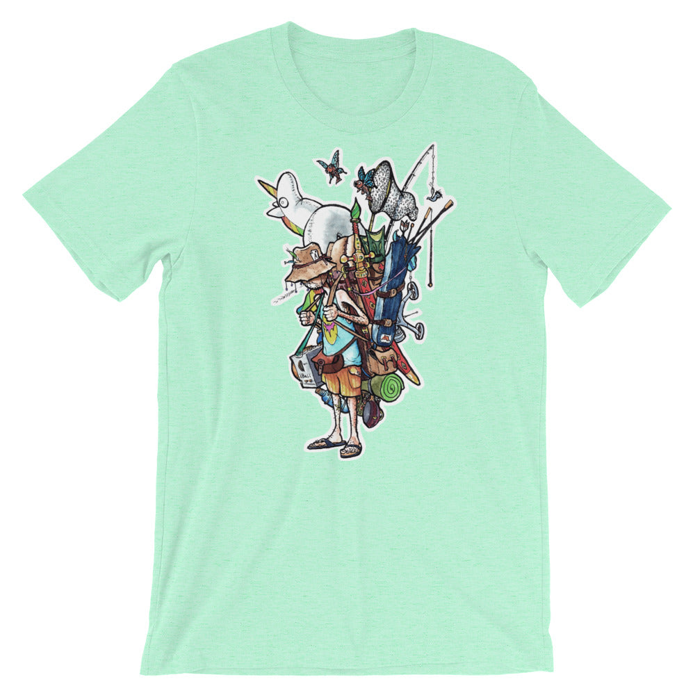 Festival Kurzarm-Unisex-T-Shirt