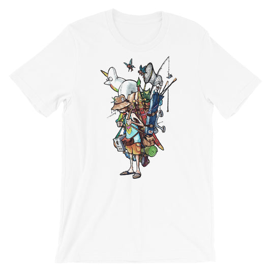 Festival Kurzarm-Unisex-T-Shirt