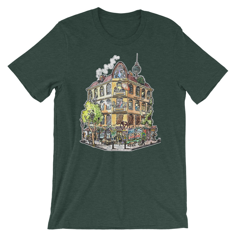 Berlin Eckhaus Kurzarm Unisex T-Shirt