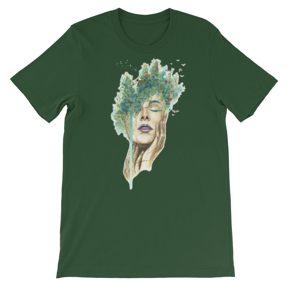 The Bird Nest. Kurzärmeliges Unisex T-Shirt