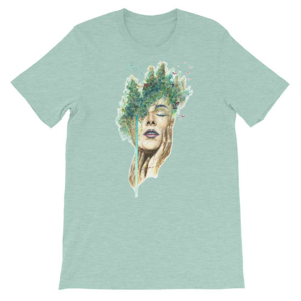 The Bird Nest. Kurzärmeliges Unisex T-Shirt