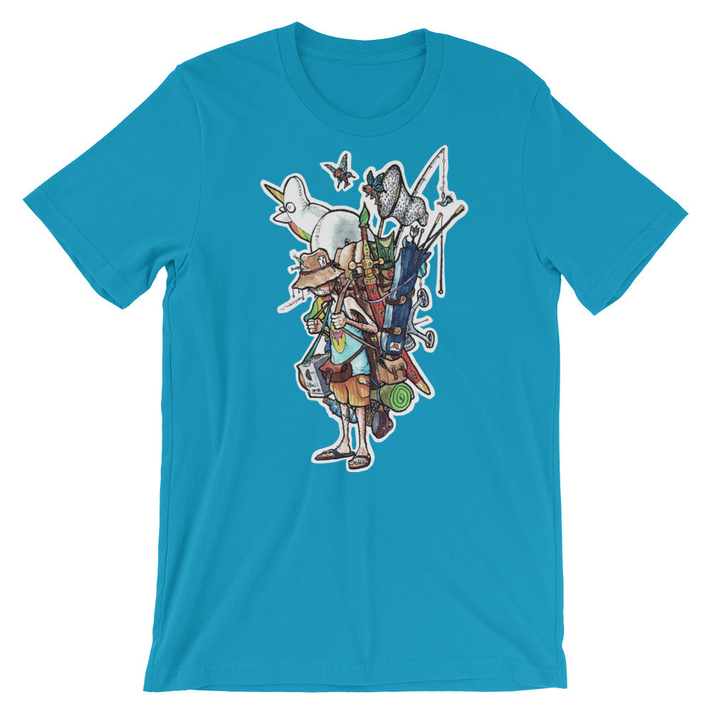 Festival Kurzarm-Unisex-T-Shirt