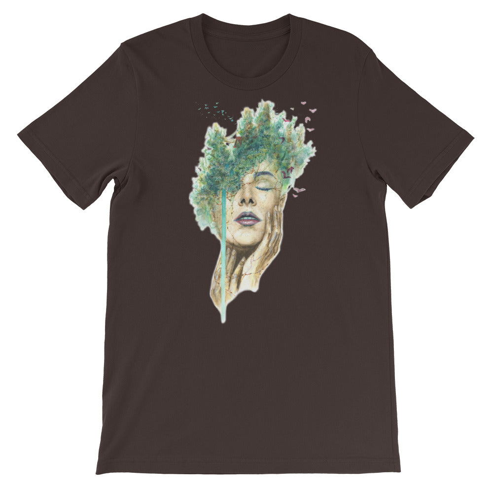 The Bird Nest. Kurzärmeliges Unisex T-Shirt