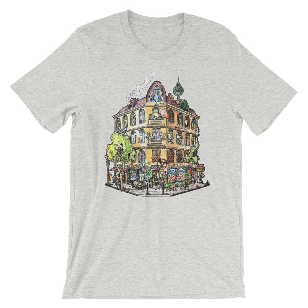 Berlin Eckhaus Kurzarm Unisex T-Shirt