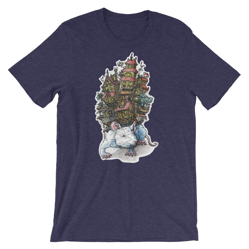 Rattenkönig Kurzarm-Unisex T-Shirt