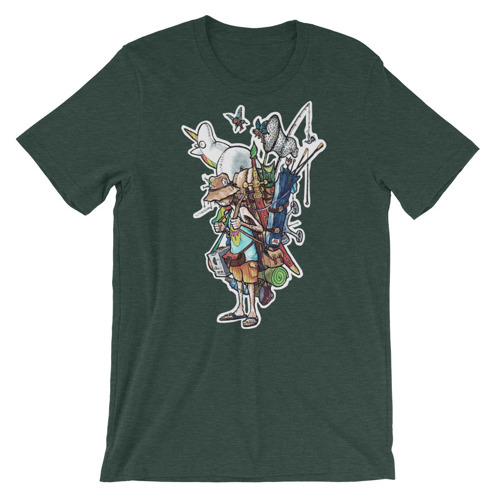 Festival Kurzarm-Unisex-T-Shirt